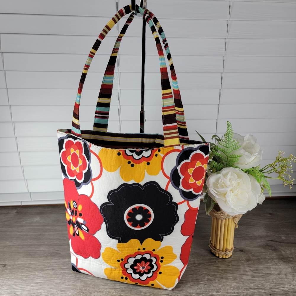 Floral Handmade Tote